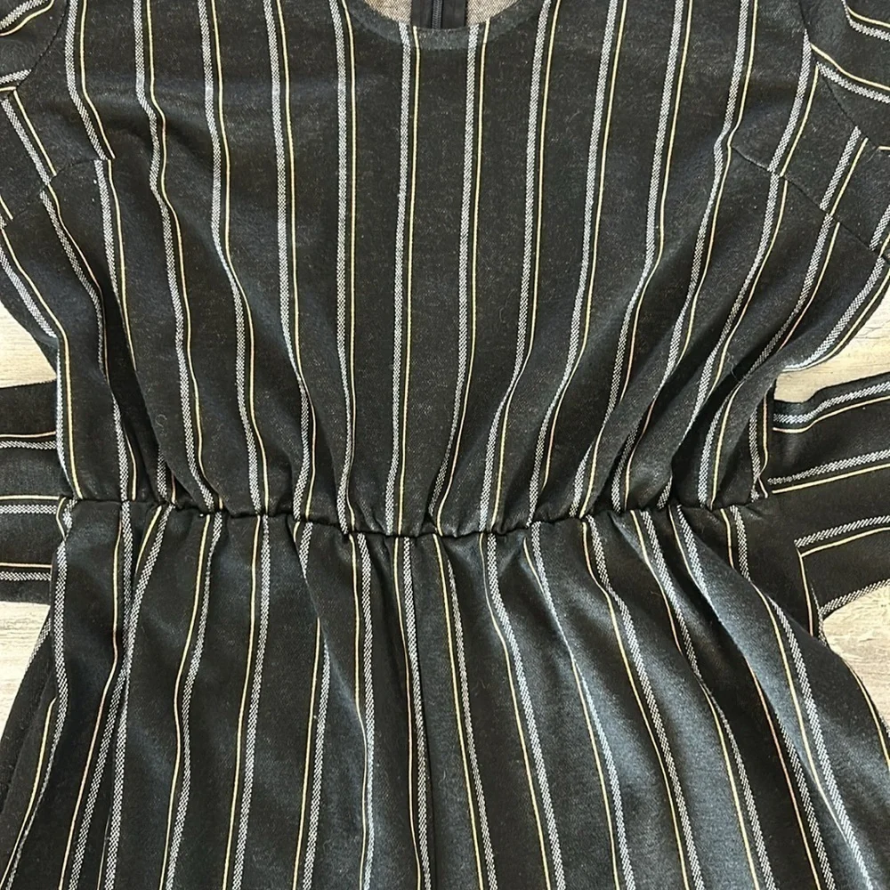 Alison Andrews Striped belted Jumpsuit size large